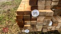 25 X 3M X 2.5'' X 1.5'' TIMBER RAILS - 3