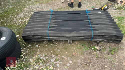 APPROX 30 COATED CORRUGATED ROOF SHEETS