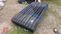 APPROX 30 COATED CORRUGATED ROOF SHEETS - 7