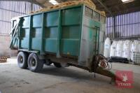 STAINES 17T TWIN AXLE SILAGE TRAILER - 2