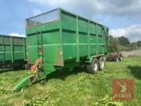 STAINES 17T TWIN AXLE SILAGE TRAILER - 3