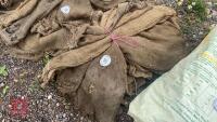 10 HESSIAN SACKS