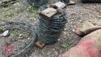 PART ROLL OF BARBED WIRE - 2