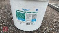 2 TUBS OF SANITISING WIPES - 2