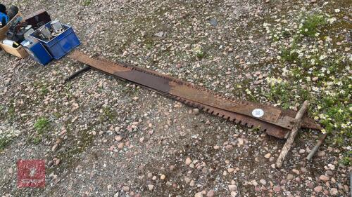 3 VINTAGE CROSS CUT SAWS