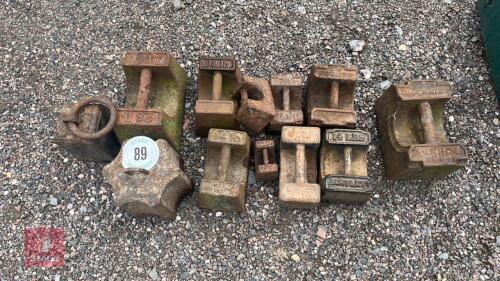 ASSORTED MIXED WEIGHTS