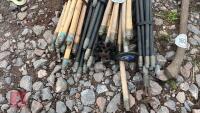 LARGE QTY OF DRAIN RODS - 2