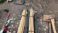 LARGE QTY OF DRAIN RODS - 3