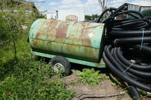 1000 LITRE SINGLE AXLE DIESEL BOWSER