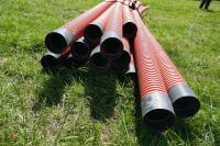 16 6METRE 4'' PLASTIC PIPES - 3