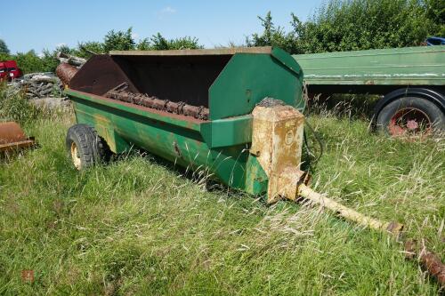 FRASER MM700 SIDE DISCHARGE FYM SPREADER