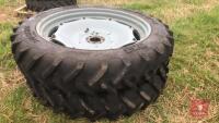 2 AGRIMAX RT 955 340/85 R48 WHEELS & TYRES - 2