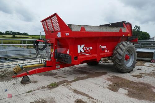 2019 K MKS REAR DISCHARGE FYM SPREADER