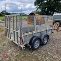 IFOR WILLIAMS TWIN AXLE CAGED TRAILER - 3