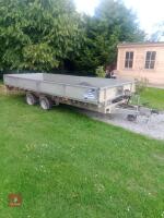 IFOR WILLIAMS 16' TWIN AXLE TRAILER