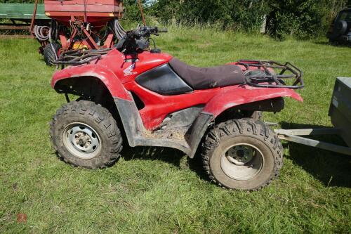 2008 HONDA TRX 420 FM QUAD BIKE