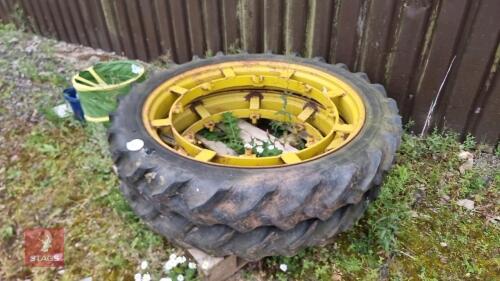 2 ROW CROP WHEELS AND TYRES