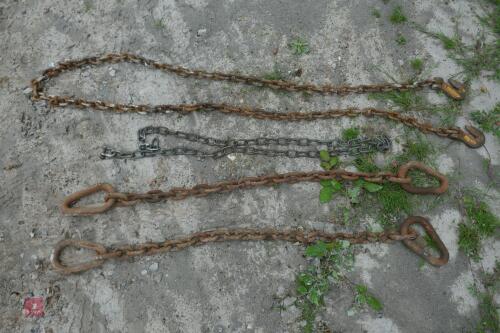 SELECTION OF LIFTING CHAINS