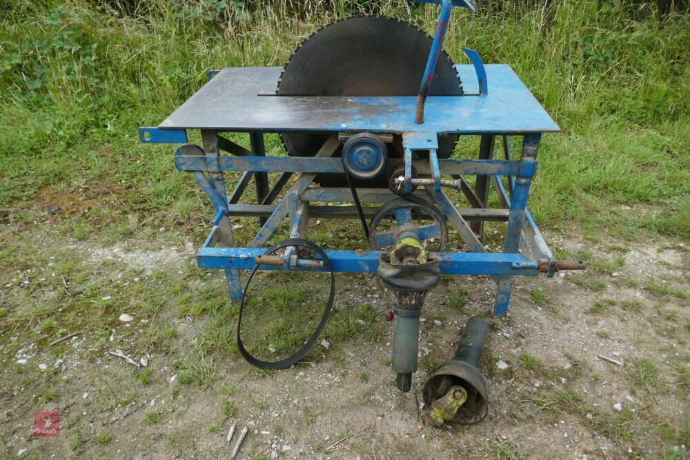 PTO DRIVEN SAW BENCH