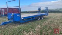 JPM 25' TWIN AXLE LOW LOADING TRAILER - 4