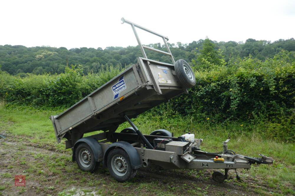 IFOR WILLIAMS 8'6'' X 5' TIPPING TRAILER