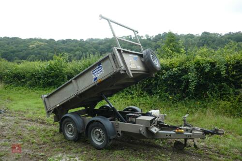 IFOR WILLIAMS 8'6'' X 5' TIPPING TRAILER