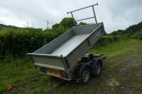 IFOR WILLIAMS 8'6'' X 5' TIPPING TRAILER - 33