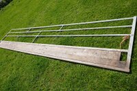 IAE 15' GALV SHEEP FEED BARRIER - 4