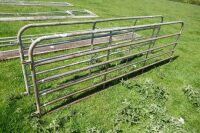 2 X 8'7" GALV SHEEP/PIG HURDLES