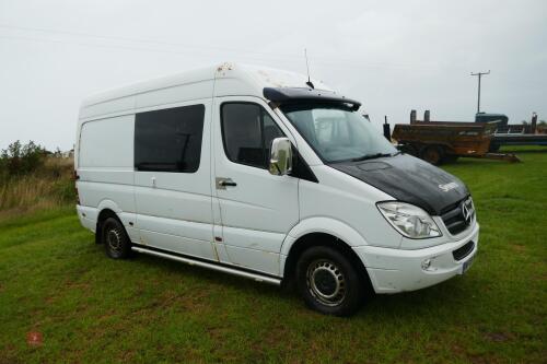 2008 MERCEDES SPRINTER CAMPERVAN PROJECT