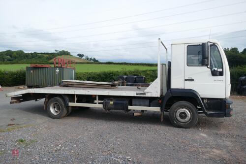 2003 MAN 7.5T LE150C BEAVER TAIL LORRY