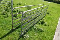 2 X 8'7" GALV SHEEP/PIG HURDLES - 5