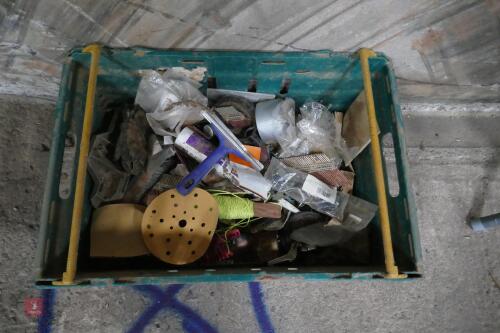 BOX OF WORKSHOP SUNDRIES