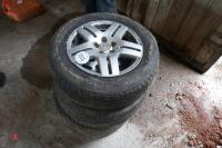 4 X 195/65 R15 VW ALLOYS AND TYRES - 6