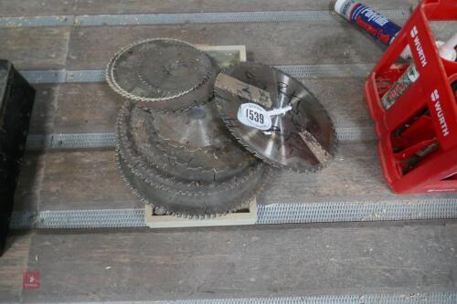 LARGE QUANTITY OF SAW BLADES