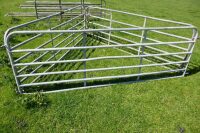 3 X 8'7" GALV SHEEP/PIG HURDLES - 4