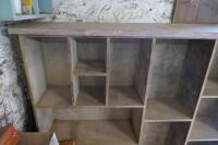 PLYWOOD SHELVING UNIT - 3