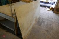 8' X 4' X 1'' THICK SHEET OF PLYBOARD - 2