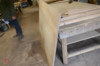 8' X 4' X 1'' THICK SHEET OF PLYBOARD - 3