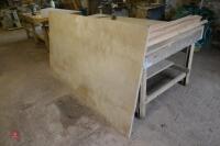 8' X 4' X 1'' THICK SHEET OF PLYBOARD - 4