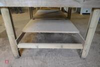 HOMEMADE WOODWORKING TABLE - 3