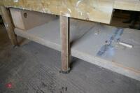 HOMEMADE WOODWORKING TABLE - 3