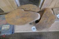WOODEN TOAD STOOL ORNAMENT - 4