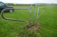 10 PORTABLE DOUBLE COW CUBICLES - 7