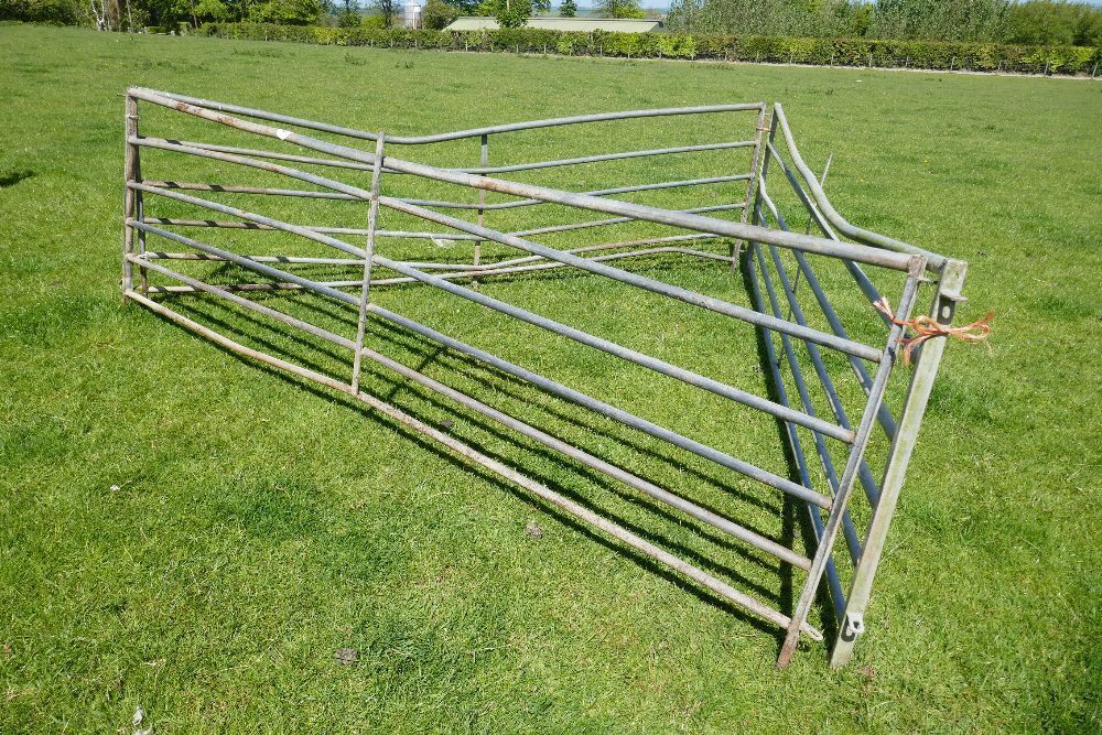 3 X 10' GALV SHEEP HURDLES