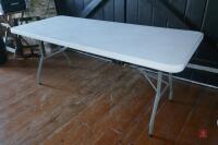 5'11" FOLDABLE TABLE - 4