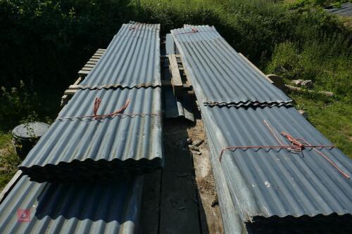 24 X 25' SHEETS OF USED TIN