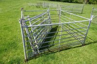 7 X 6' GALV SHEEP HURDLES - 2