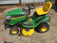 2014 JOHN DEERE X145 RIDE ON MOWER - 10