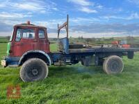 1982 BEDFORD MK 4X4 FLATBED LORRY - 2